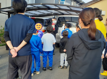 避難訓練の様子